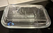 Vintage Cow Design Arcoroc