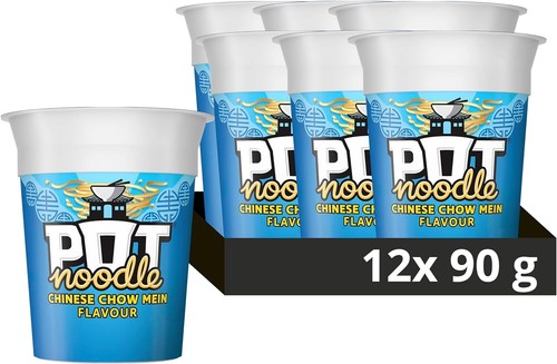 Pot noodle chinese chow mein - chinese,