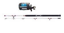 Shakespeare  Sea Fishing Boat Rod 7ft & Fladen Multiplier Reel