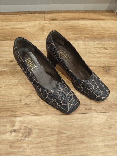 Hogl women block - heels, square