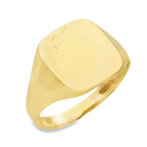 9ct yellow gold - 9ct, signet
