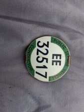 PSV BUS CONDUCTORS BADGE - PCV