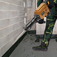 Demolition Jack Hammer 1700W Jack Hammer Concrete Breaker Heavy Duty Orange