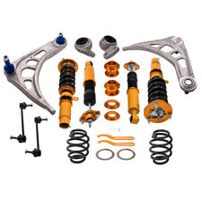 24 Way Damoer Adjustable Adjust Coilovers + Control Arms for BMW E46 Shock Strut