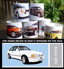 ESCORT XR3i MK4 CAR ART MUG