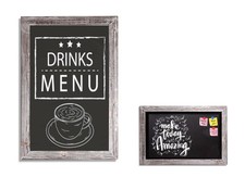 DIPAMKAR Vintage White Large Magnetic Chalk board Blackboard for Wall