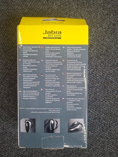 Jabra bt125 bluetooth - bluetooth, headset