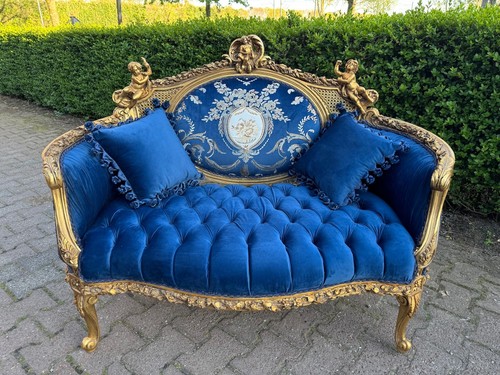 Sofa 1940 french louis xvi - louis,