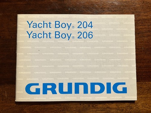 Grundig yacht boy 204 206 - boy,