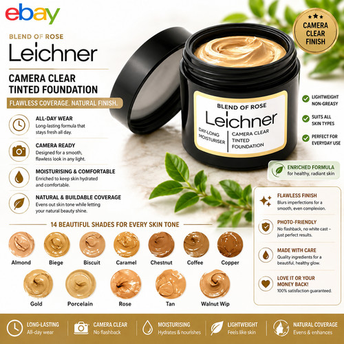 Leichner camera clear tinted - camera,