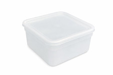 2L Square Ice Cream Tub & Lid