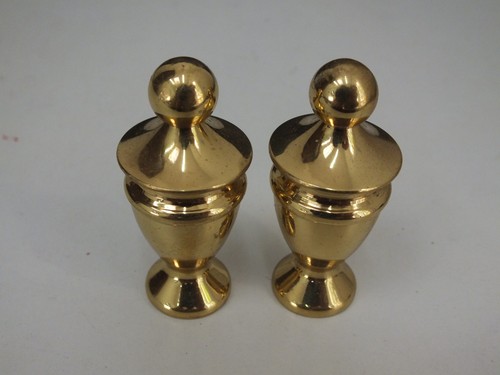 Small pair vintage brass - pair,