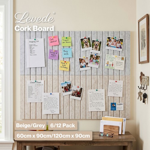 Levede felt notice board - levede, 6/12