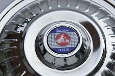 VESPA ITALIA Rally LVB GL PX 10" Stainless Steel SPARE Wheel Cover Trim Red Scoo