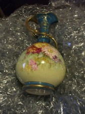 RARE AND ATTRACTIVE -  ANTIQUE 'ROYAL BONN' EWER VASE - SIGNED