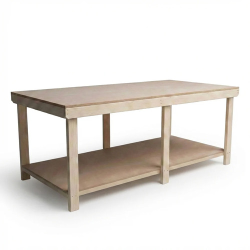 Wooden workbench mdf top - wooden,