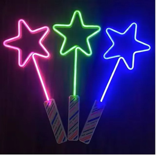 Light uptoys star - neon,