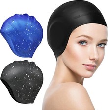 Silicone Swimming Cap With Ear