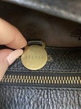 Mulberry Bayswater Black Classic Leather Bag