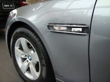 SIDE MARKER FENDER GRILLE GRILL VENT M5 Style Logo FOR BMW E60 E61 2005-2009