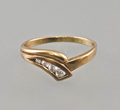 Antique diamond ring 333 - antique,