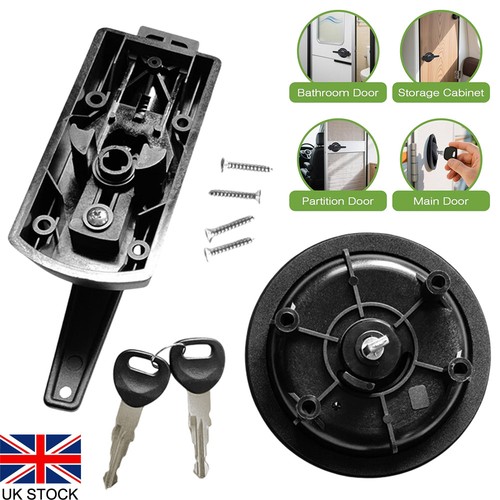 Round caravan door lock - door,