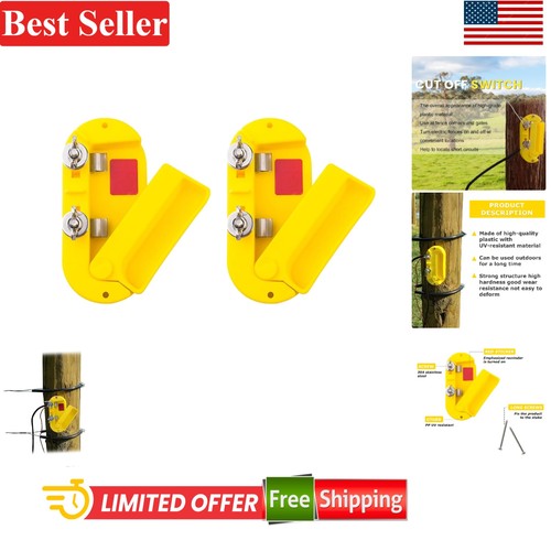 Electric fence cut off switch - off,