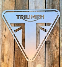 TRIUMPH Motorcycle Metal Sign