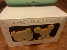 4 Pack CHILDRENS DOOR KNOBS