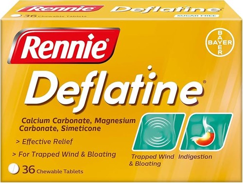Rennie deflatine trapped wind - rennie, deflatine,