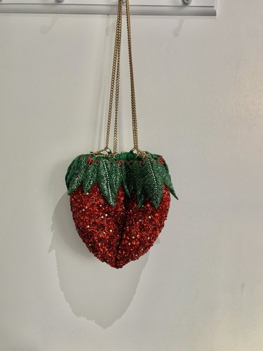 Zara iconic strawberry beaded - zara,