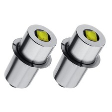 2 x P13.5S 3W 6-24V LED Bulbs