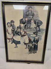 Vintage Framed Print Eggy