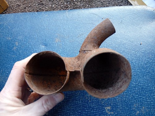 Type heat exchanger elbow - type,