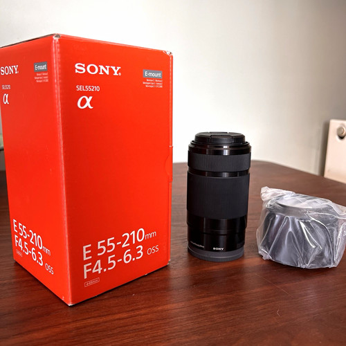 Sony mount 210mm - 55-210mm, f4.5-6.3