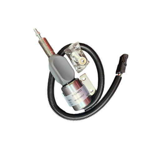 Engine stop solenoid jcb part - engine,