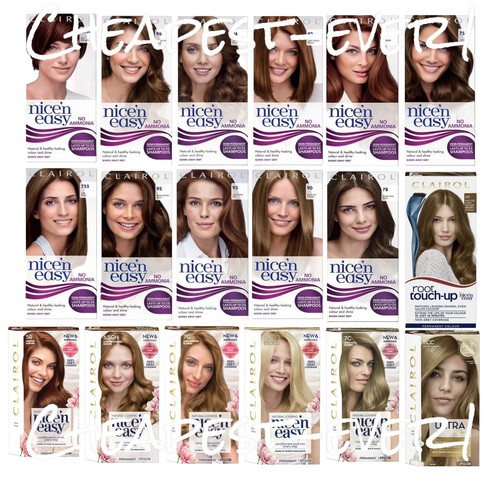 Clairol nice easy ammonia - clairol,