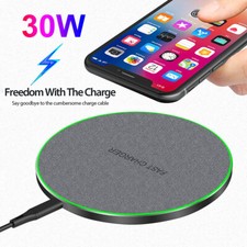 30W Wireless Charger Fast Charging Mat For Google Pixel 10Pro 9a 8 7 6 5 4XL 4 3