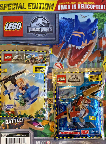 Lego jurassic world - world, owen