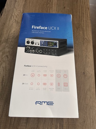 Rme fireface ucx - fireface,