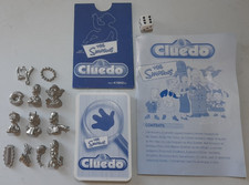 Replacement 2001 Simpsons Cluedo Board Game Cards & Pewter Character Counters.