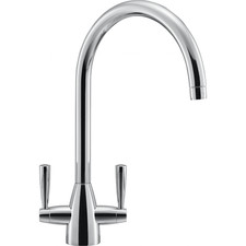 Franke 115.0049.975 Danube Dual Lever Kitchen Mixer Tap - Chrome