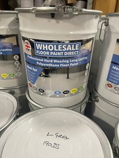 INDUSTRIAL GARAGE- WAREHOUSE FLOOR PAINT 5/10/20  LITRES VARIOUS COLOURS