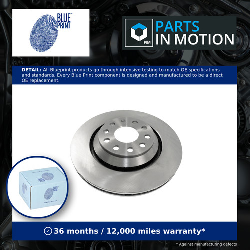 Brake discs pair vented - brake,
