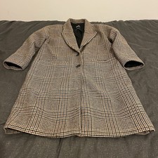 Zara Wool Blend Coat Size