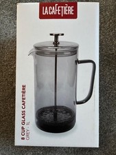 La Cafetiere 8-Cup Grey Glass