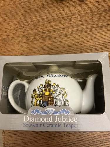 Diamond jubilee souvenir pot - diamond, t