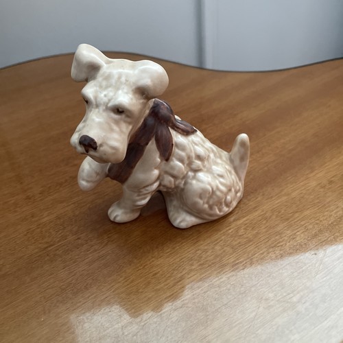 Sylvac terrier with sore - with, a