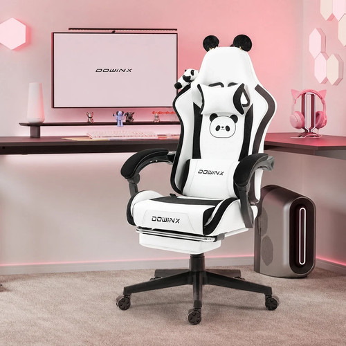 Dowinx white panda - panda, gaming