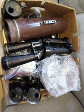 Binoculars job lot - PARTS / SPARES ...SIZE OF A BANANA BOX ALL CONTENTS